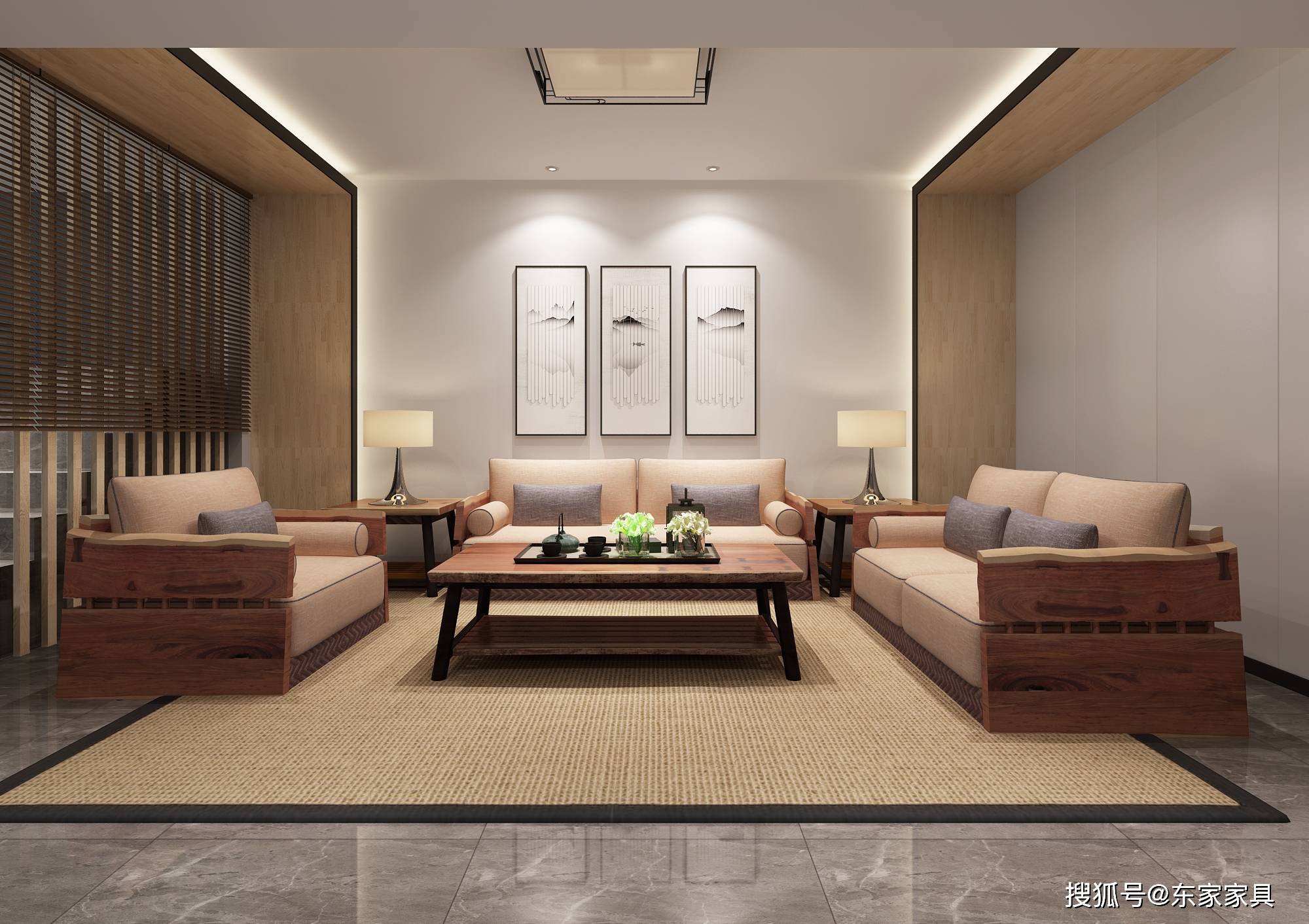 超好看的新中式家装配色,多种配色,多种选择!