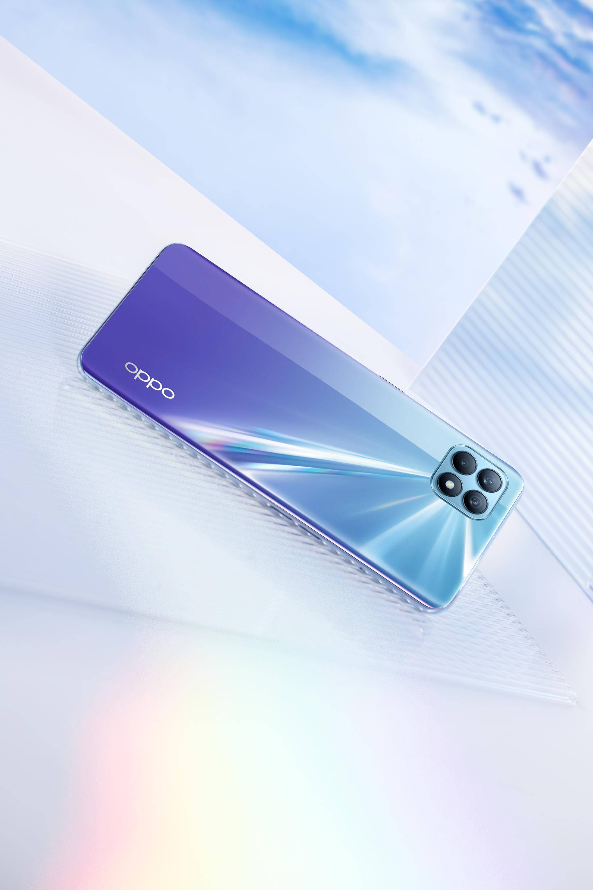 自帶光芒的小輕機opporeno4se圖賞