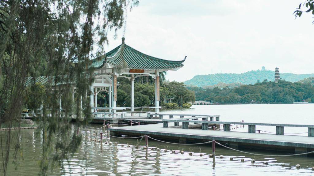 惠州西湖百花洲图片
