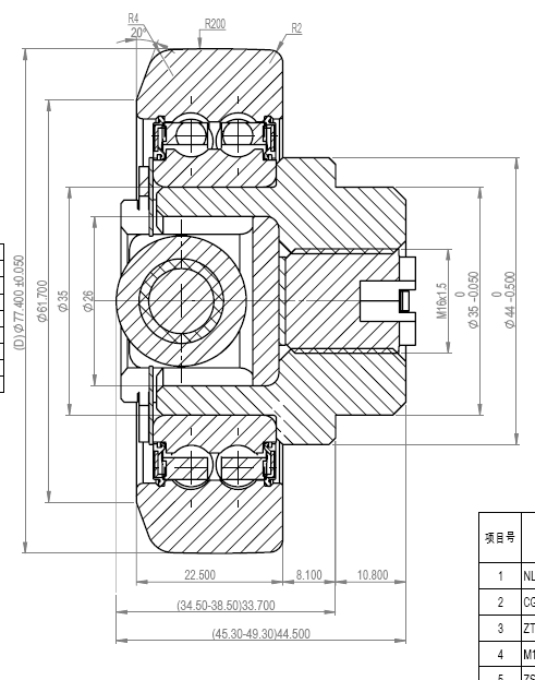 叉车agv小车门架滚轮详解