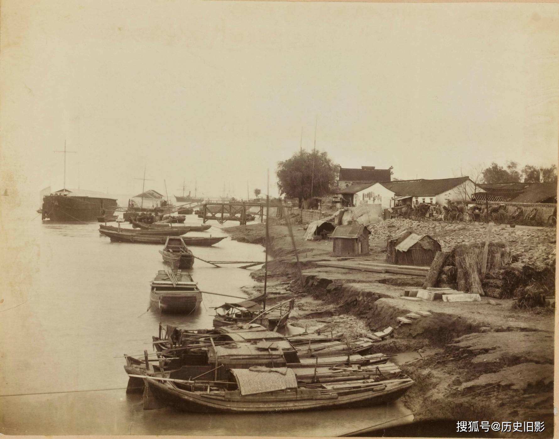 1900年南京风景名胜老照片,观音阁和北极阁