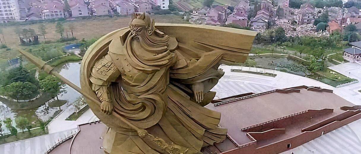 全球最大的关公像:重达1200吨耗资15亿建成,如今或将被拆_手机搜狐网