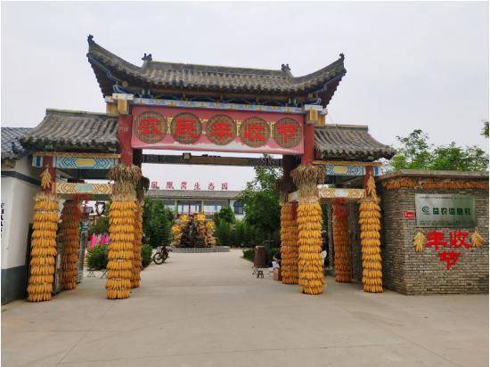 安阳市龙安区在凤凰岗举行农民丰收节