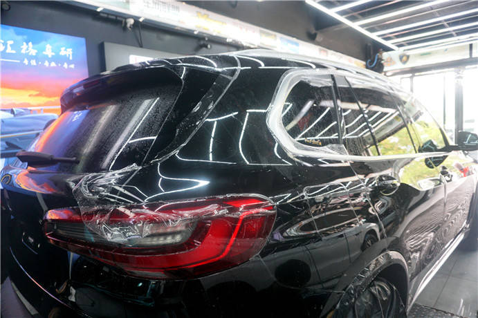 宝马x5贴膜隐形车衣 超高性价比 超强亮度 带划痕修复 国货之光
