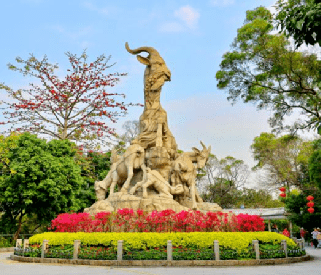 五羊石像落成六十载,光影大秀共颂广州好