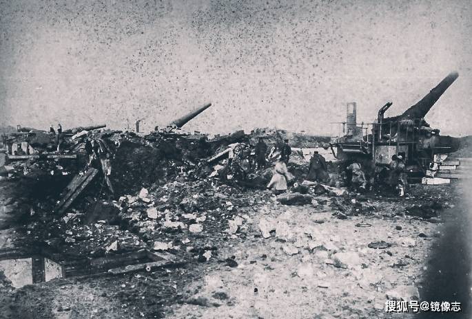 铭记历史中日甲午战争被攻陷的山东威海卫老照片