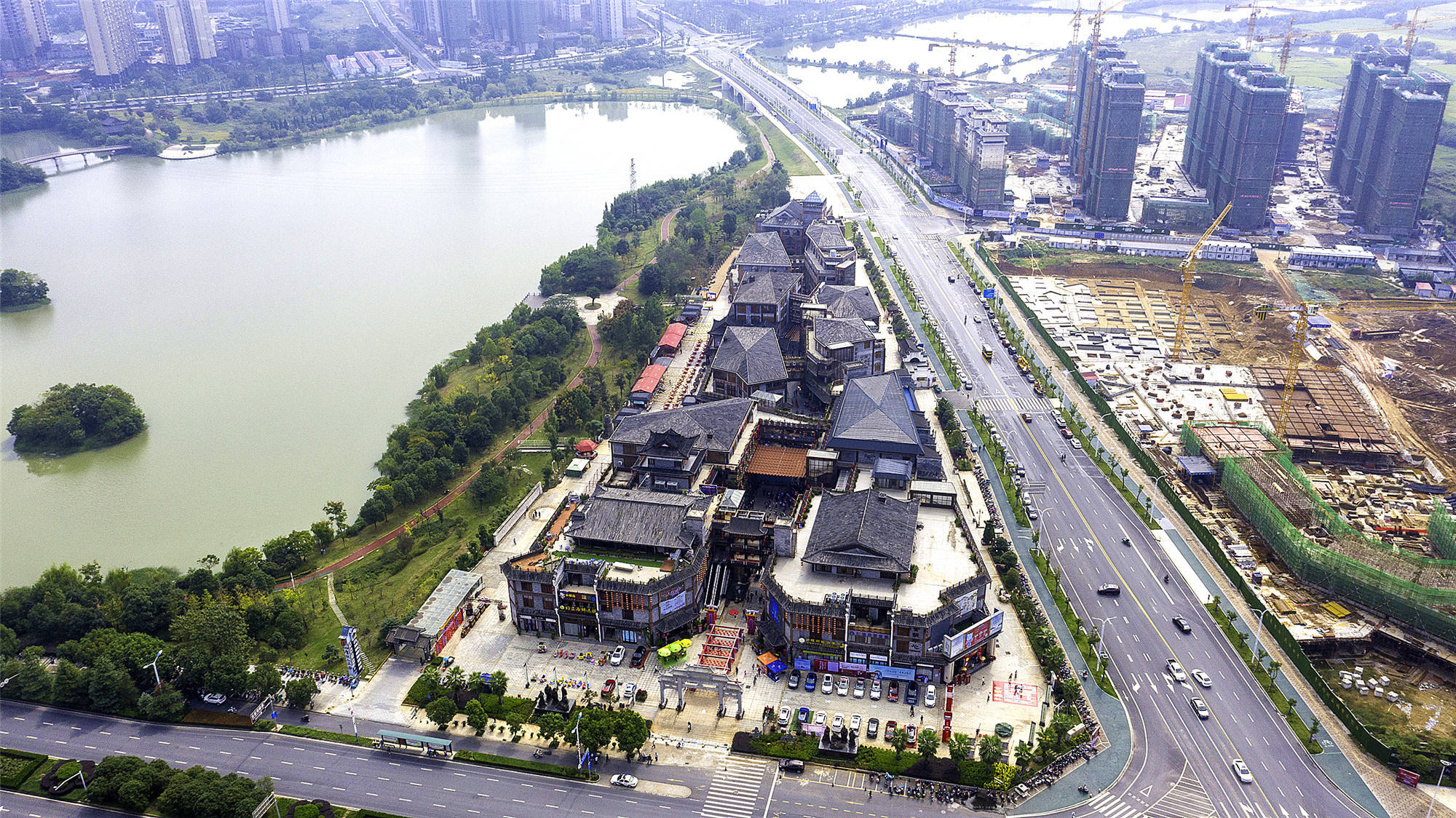 原创江西吉安国庆中秋喜相逢庐陵老街八天乐