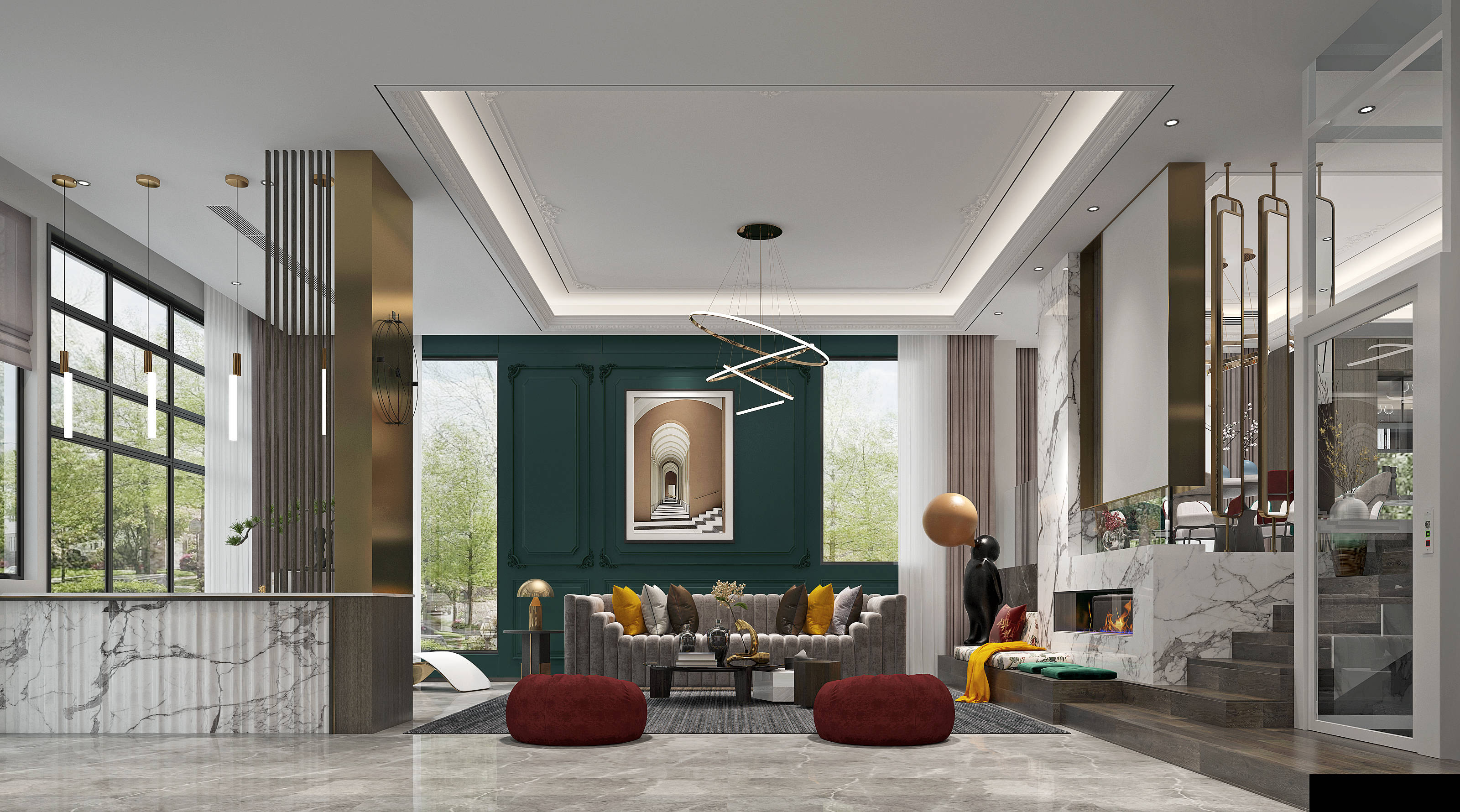 法式轻奢装修风格女王范的高贵魅力