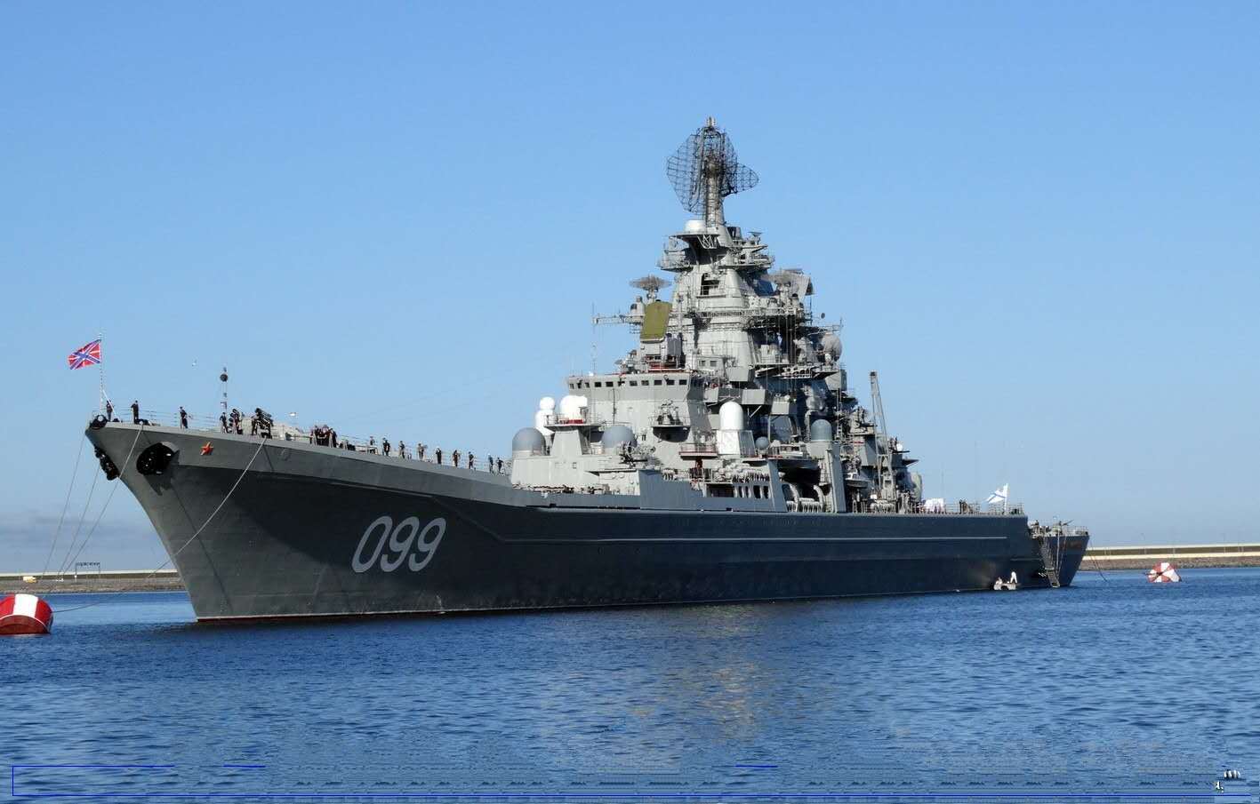 最后的战列巡洋舰!彼得大帝年久失修,战力堪忧