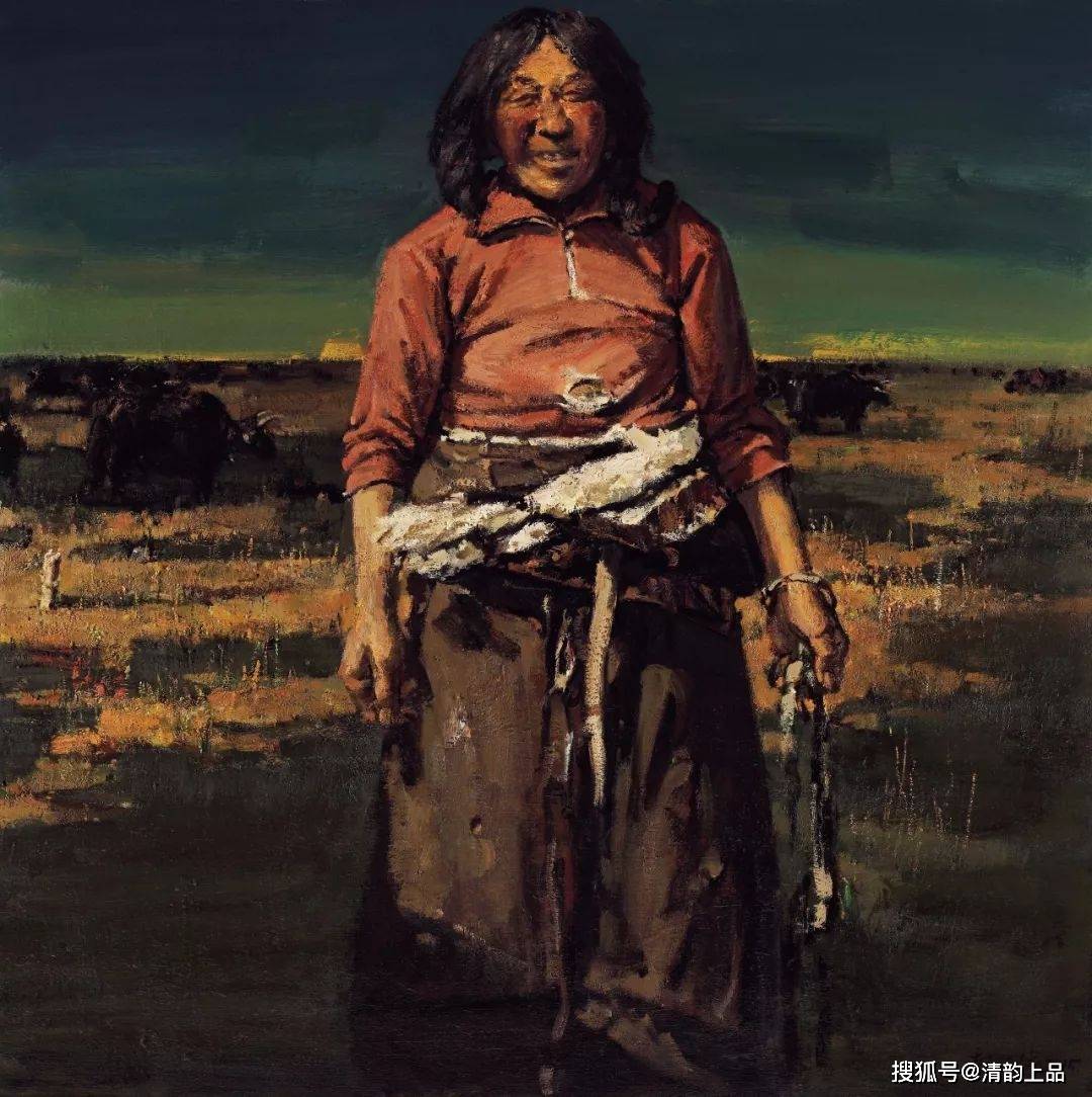 油画家韩洪伟油画作品选集