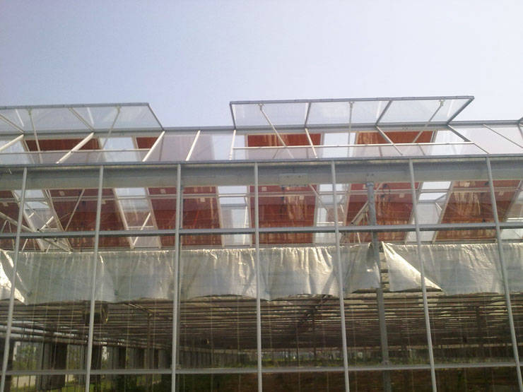 玻璃温室大棚开窗系统小科普