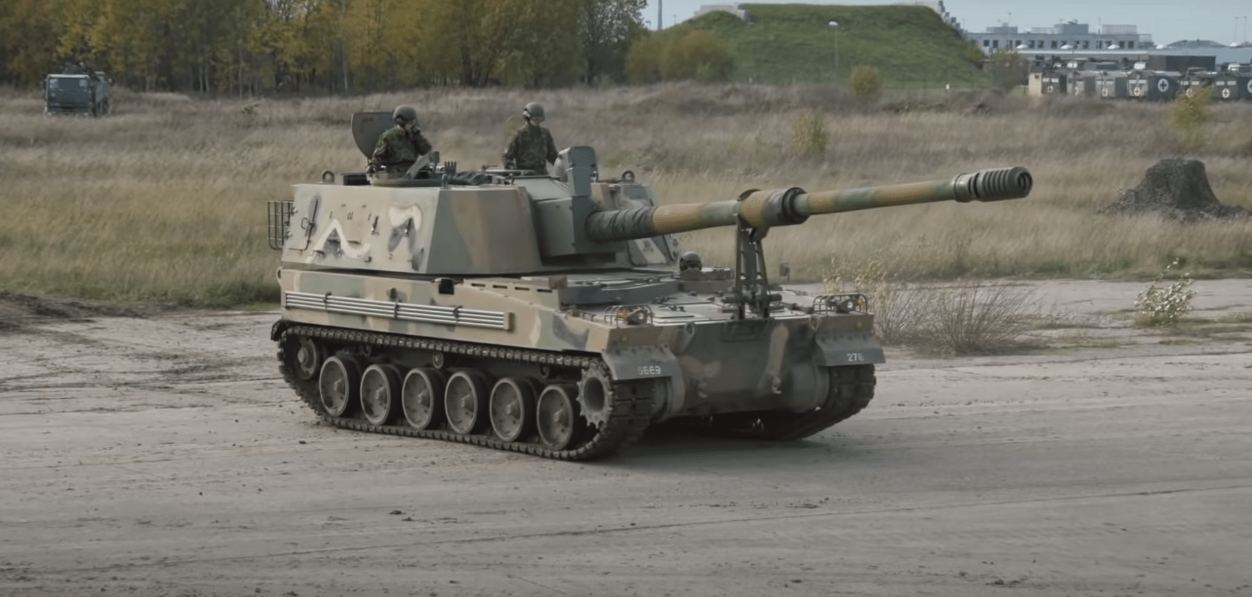 爱沙尼亚接收首批韩国产k9自动榴弹炮_步兵旅