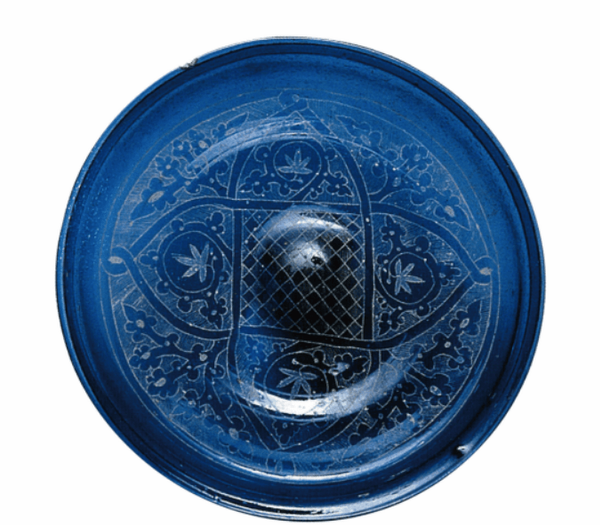 一物一赏:法门寺伊斯兰纹饰琉璃盘