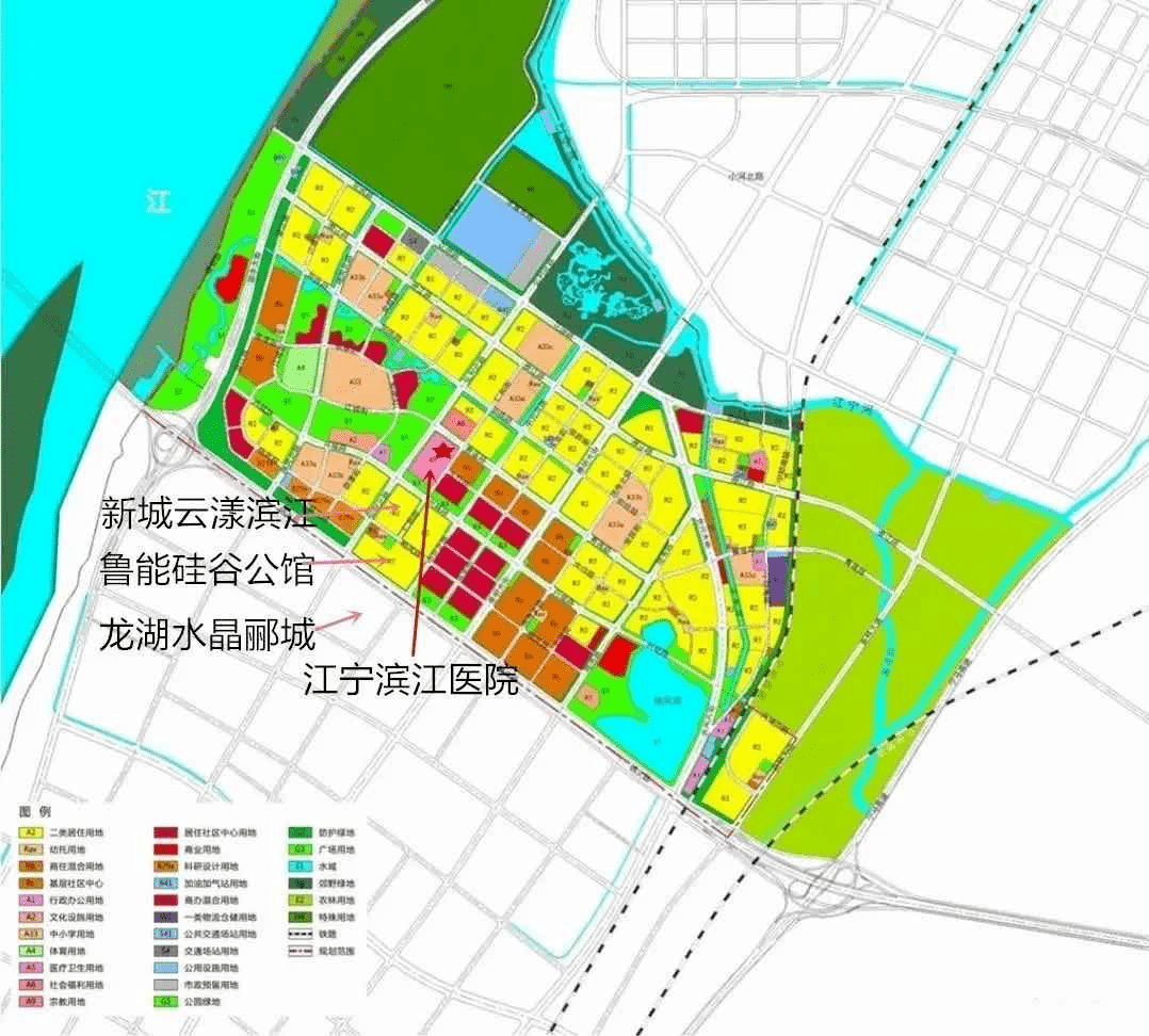 明年就动工江宁滨江喜迎新学校新医院