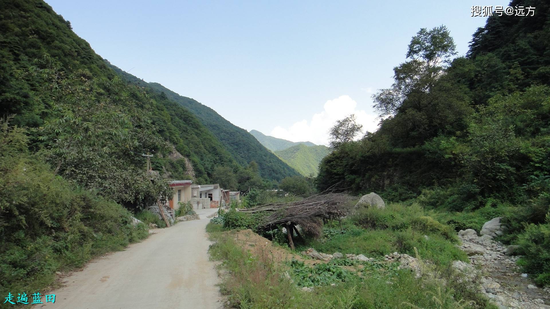 走遍藍田2015輞川鎮白巖溝村穿越旅行1