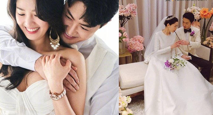 junjin刘亦书婚纱照 甜蜜点滴曝光夫妻俩首次合体综艺_手机搜狐网