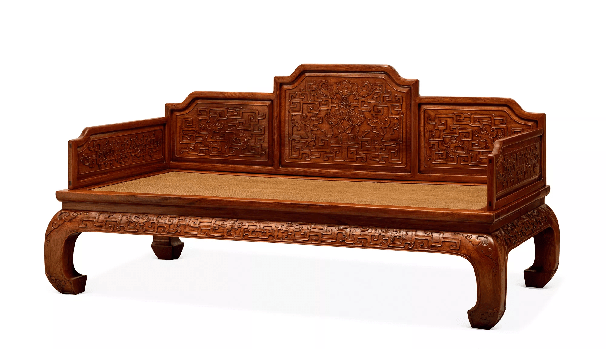 席不正不坐罗汉床的寓意古代会客的最高礼仪史上最贵的30张罗汉床