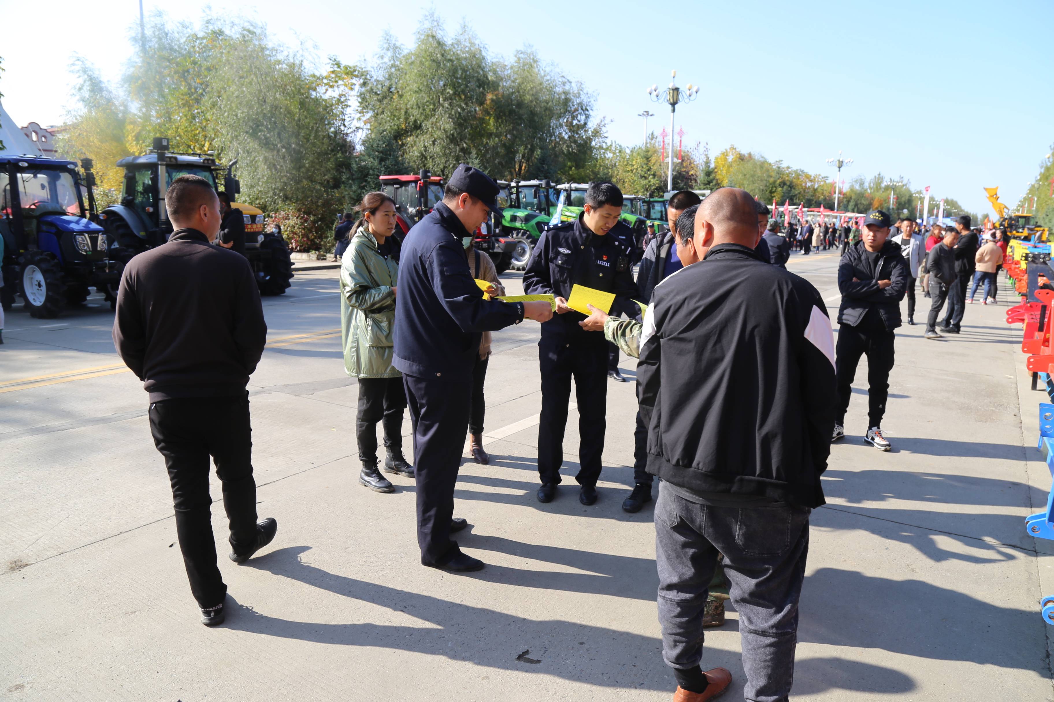 黑龙江垦区公安局建三江分局前哨派出所开展禁毒宣传活动