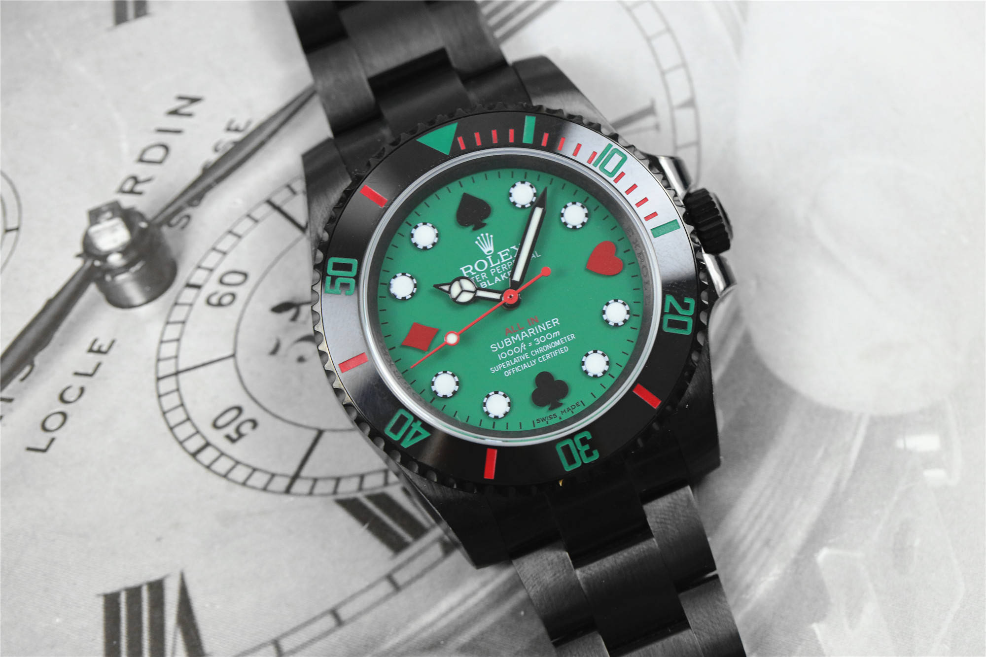 炫酷到爆炸的改装劳力士blaken劳力士迪通拿橙色gtr跑车限量款