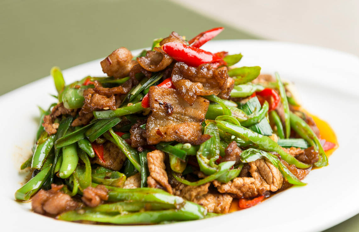 农家辣椒小炒肉,香辣开胃超下饭,解馋的五花肉,做法简单家常菜_豆瓣酱