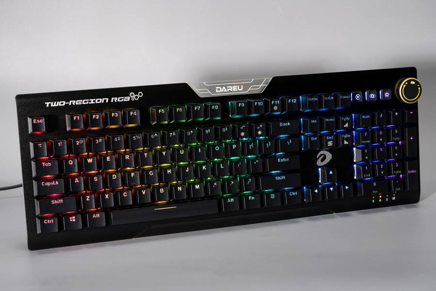 金属狂潮达尔优ek925二代机械游戏键盘评测