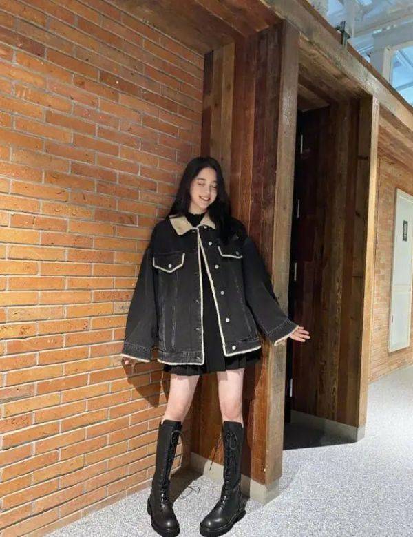 欧阳娜娜把"骑士靴"带火了!这样穿保暖又洋气,实力打造轻奢风