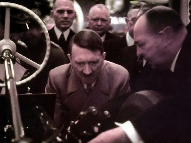 19381940战争狂人希特勒的20张高清彩照