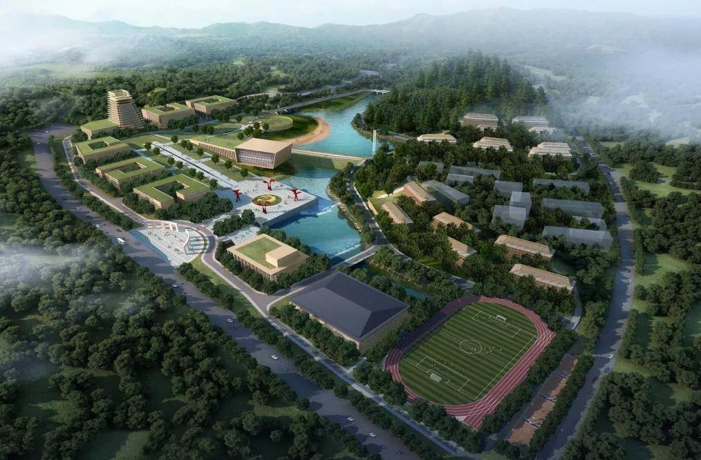 云南楚雄师范学院雁湖校区规划设计设计时间 year: 2015总建筑面积