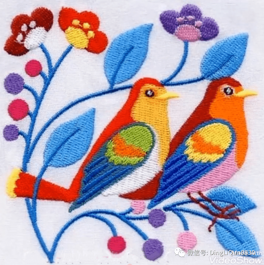 刺绣作品70个精美的刺绣图案装饰衣物很好用