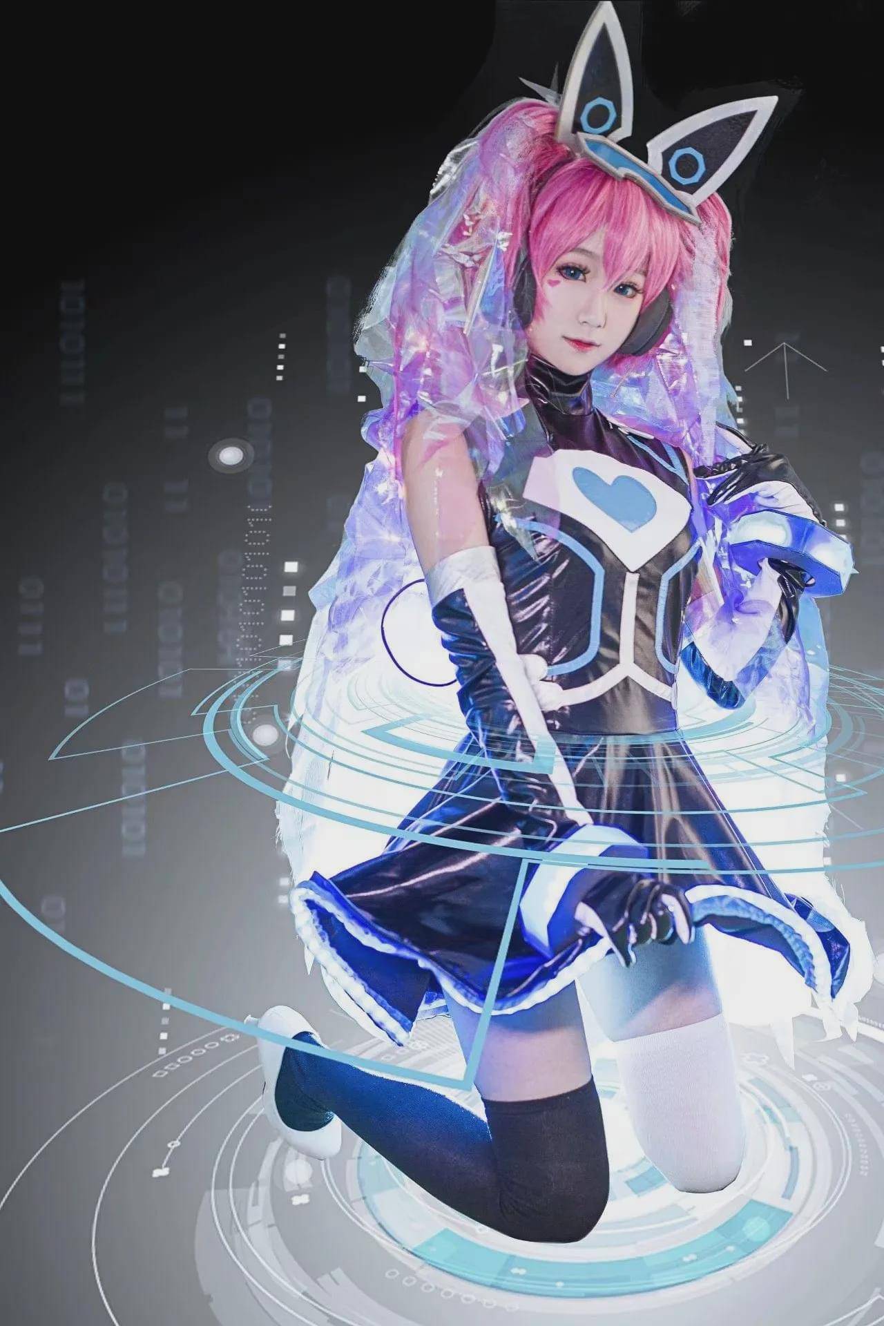 cosplay:《王者荣耀》安琪拉@秦久_少女