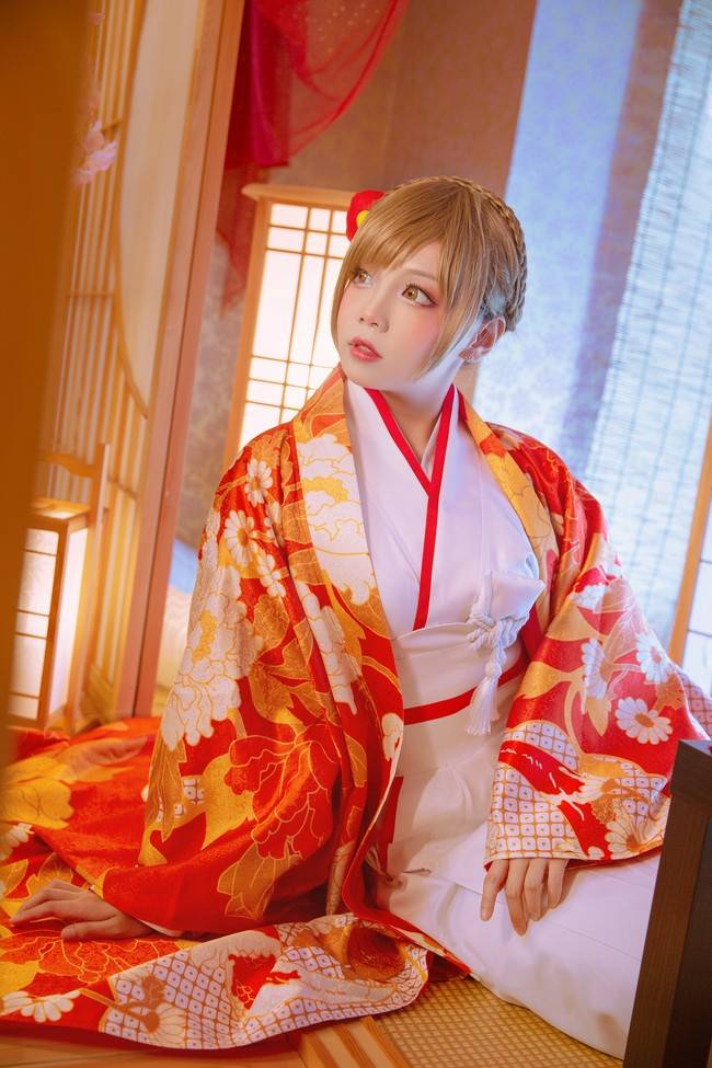 cos:元气少女缘结神,奈奈生花嫁_手机搜狐网