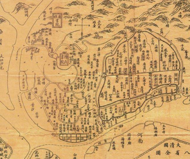 广州古城地图图片