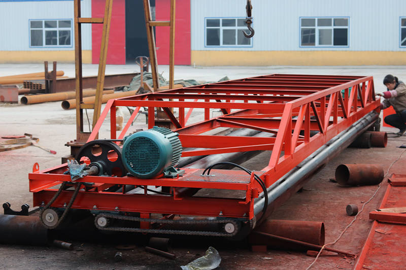 滚筒摊铺机两滚轴振动梁的养护办法