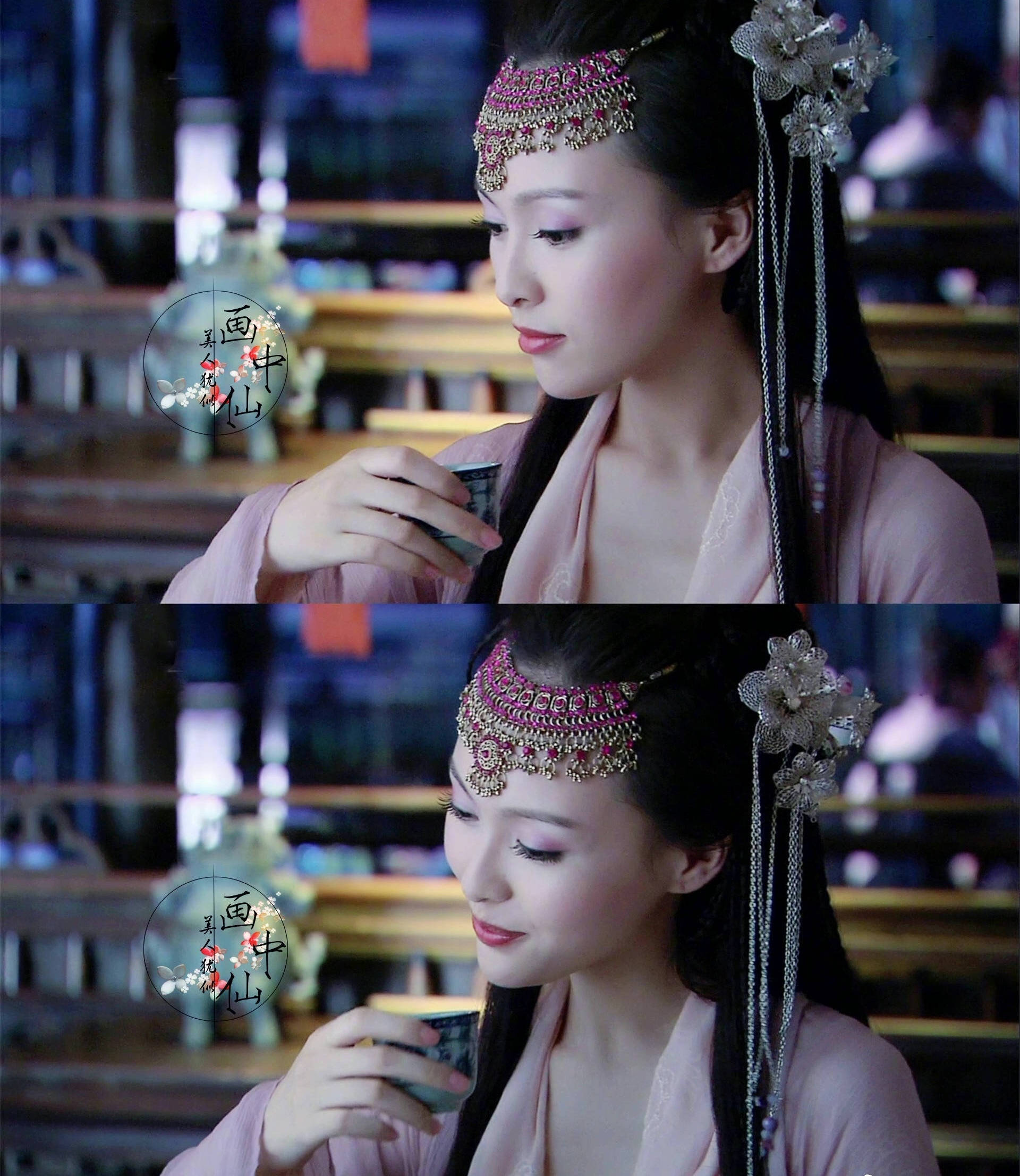 唐嫣再扮紫萱,岁月从不败美人!