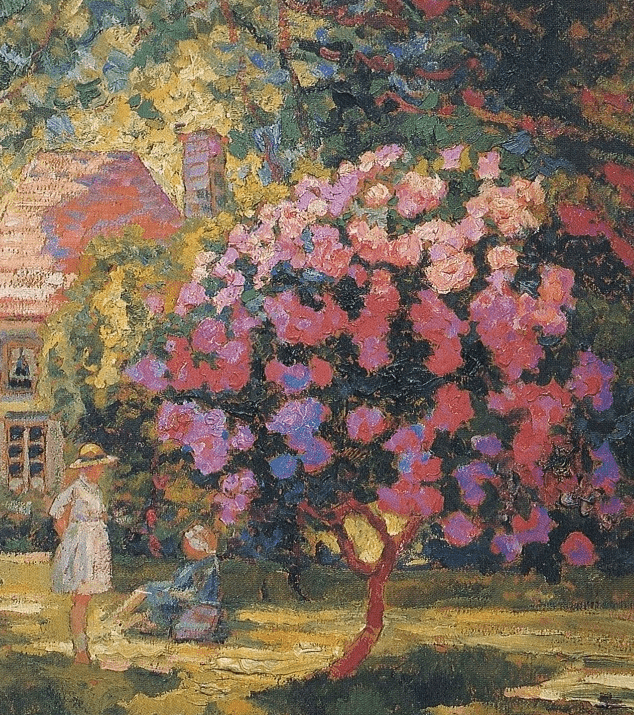 色彩丰富明亮法国画家维克多查雷顿笔下的风景太迷人了