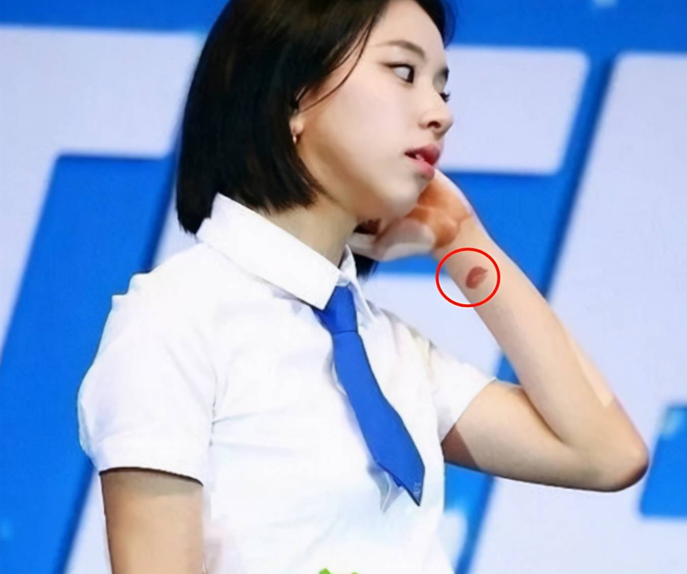 原创又有恋爱瓜曝twice孙彩瑛恋上大9岁纹身师亲密合照流出