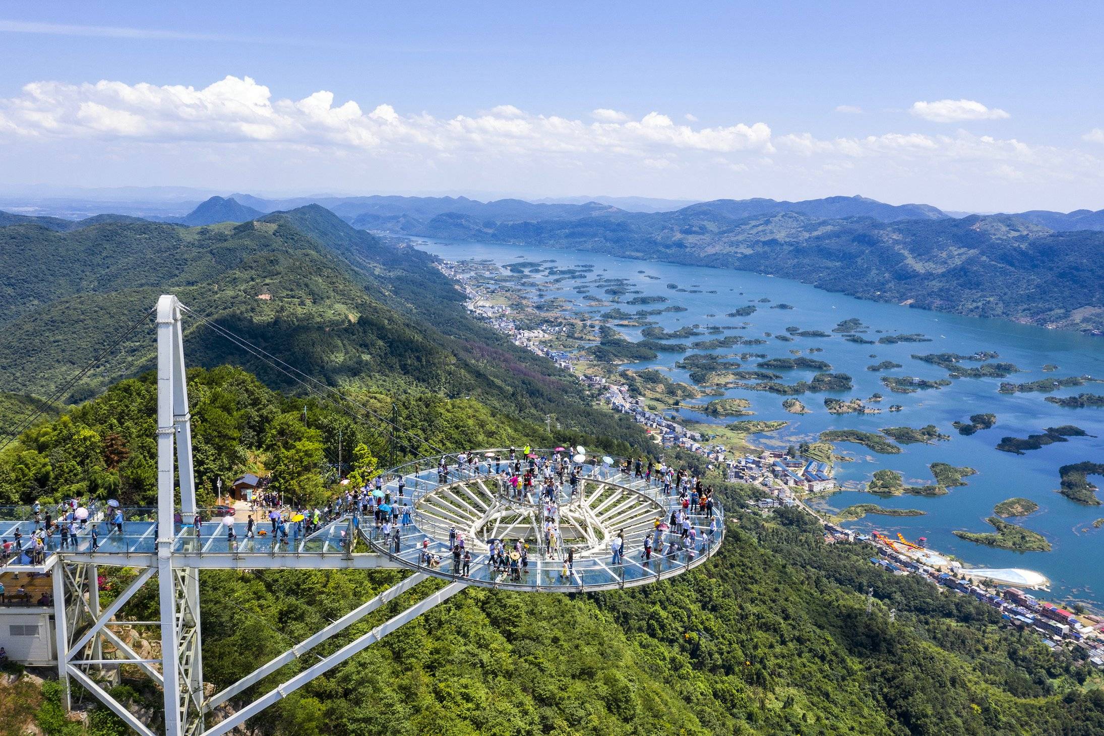 黄石天空之城风景图片