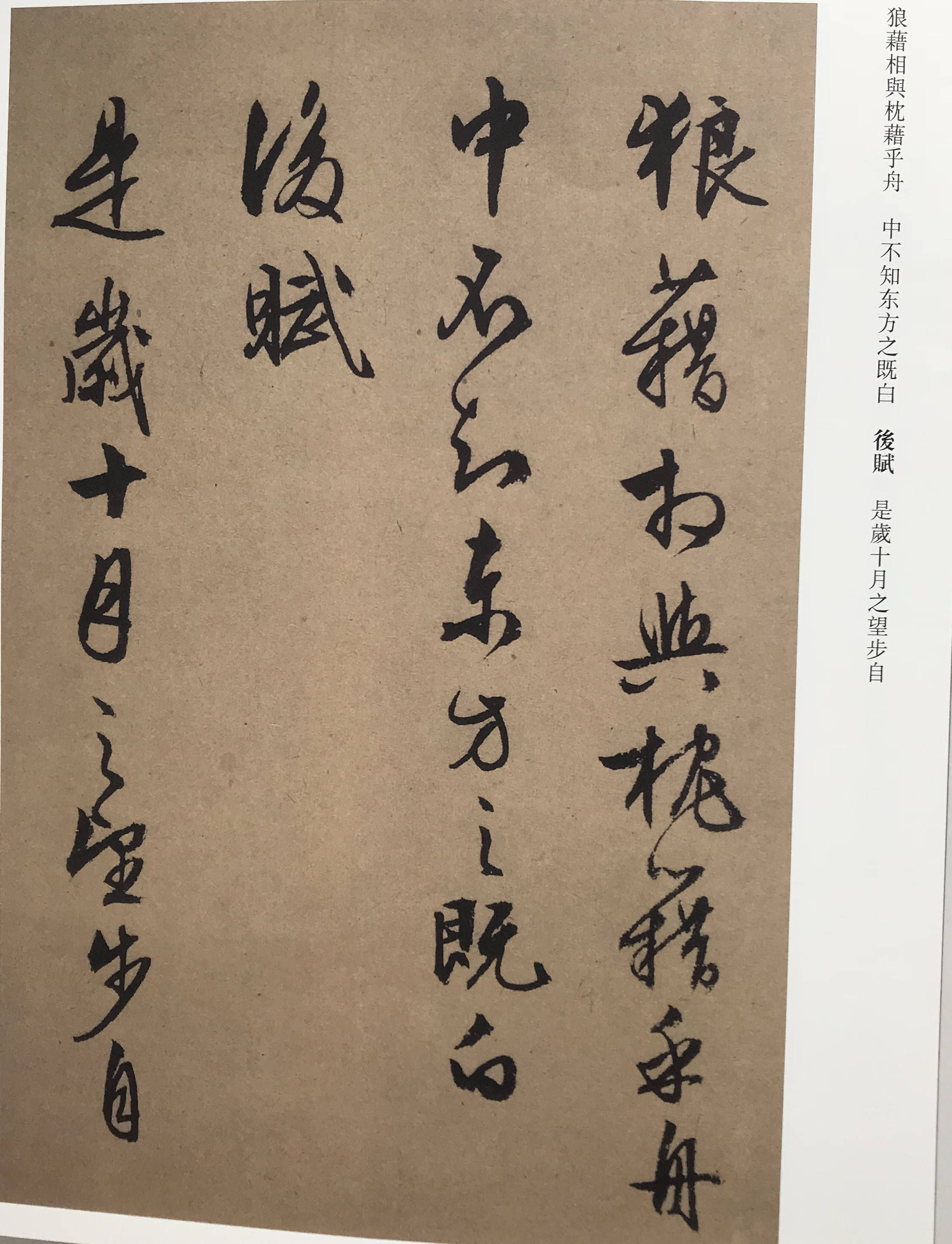 明代著名书法家文征明行书《前后赤壁赋》-搜狐大视野-搜狐新闻