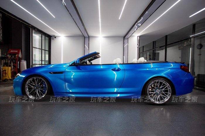 宝马640敞篷改装案例 升级梦幻白内饰