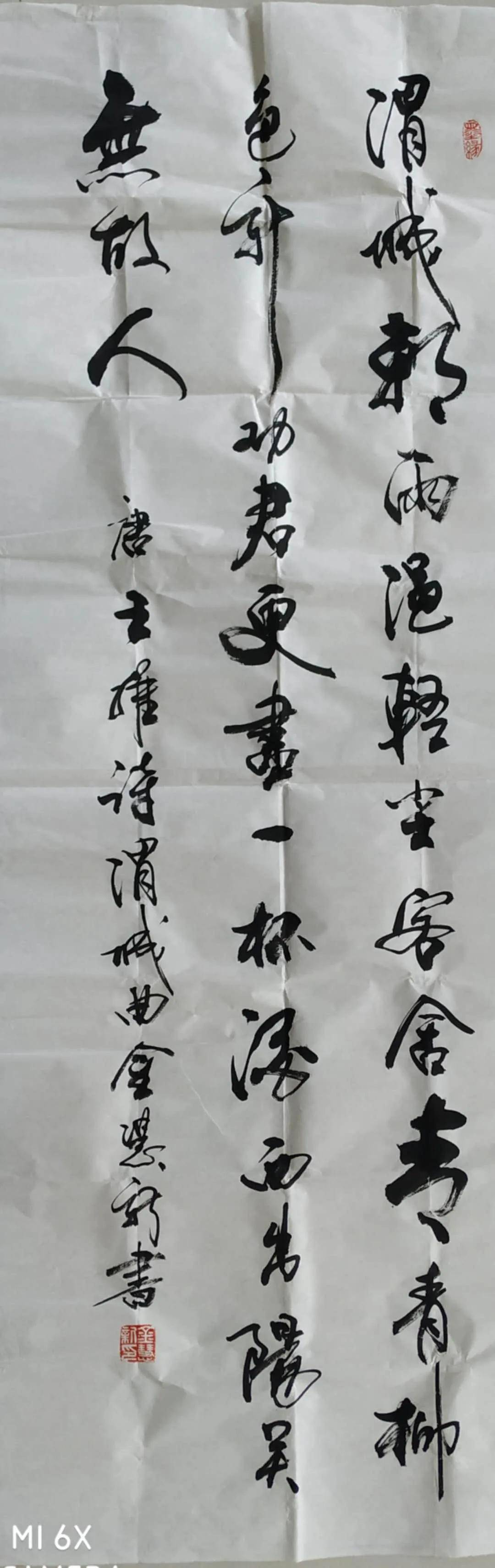 运城书法家金慧新个人简介及其书法作品欣赏