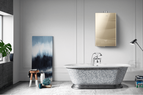 零冷水瀑布洗,卡萨帝燃气热水器改善居家沐浴体验!