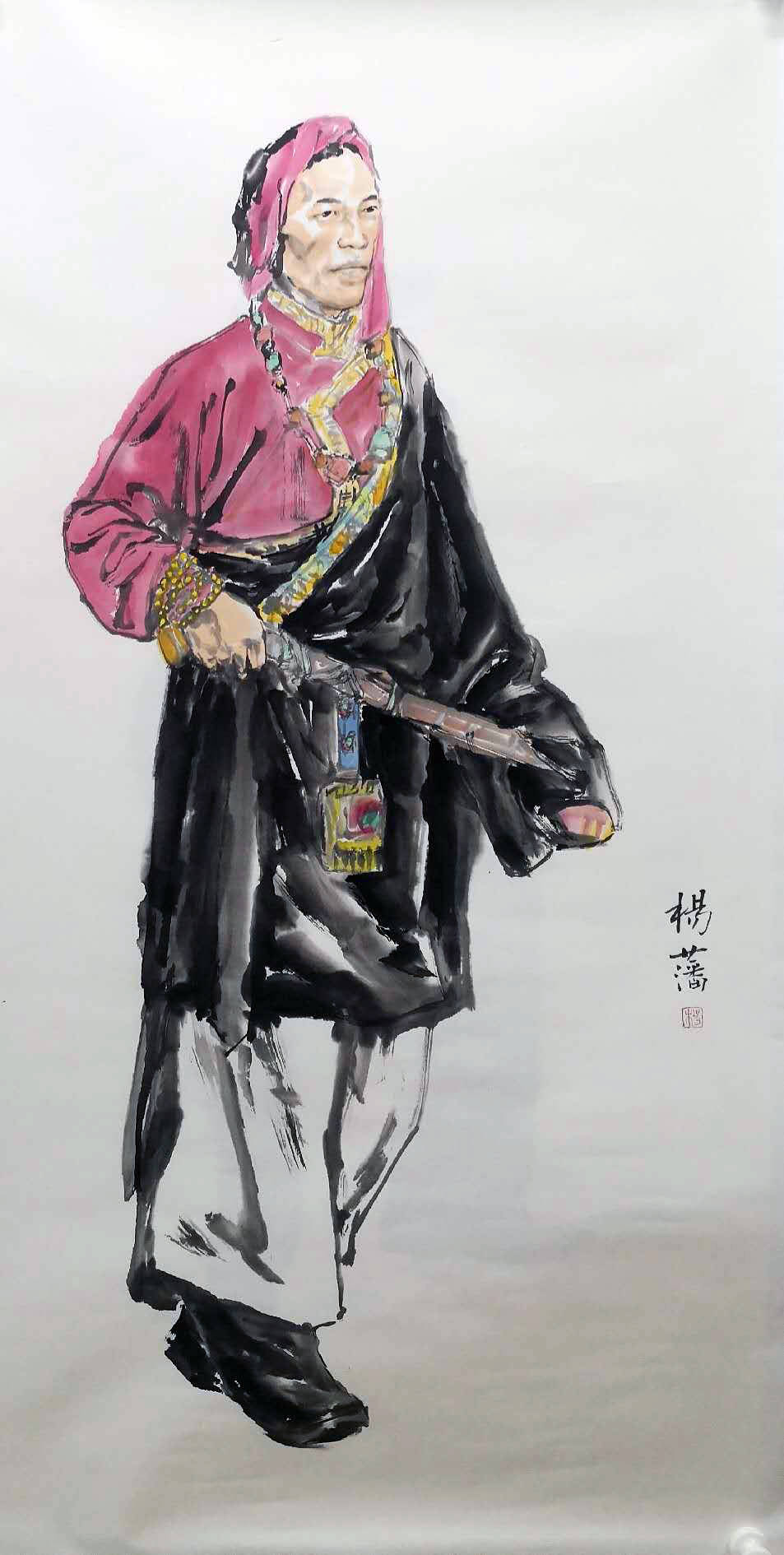 人物画家杨藩的课堂教学习作_手机搜狐网