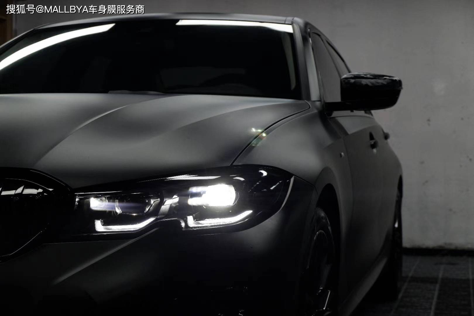 骨子里潮流叛逆幽灵黑色的宝马325才是真正的西装暴徒