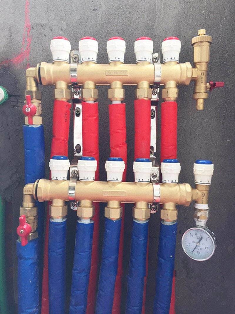 2, 分水器阀门没有打开.