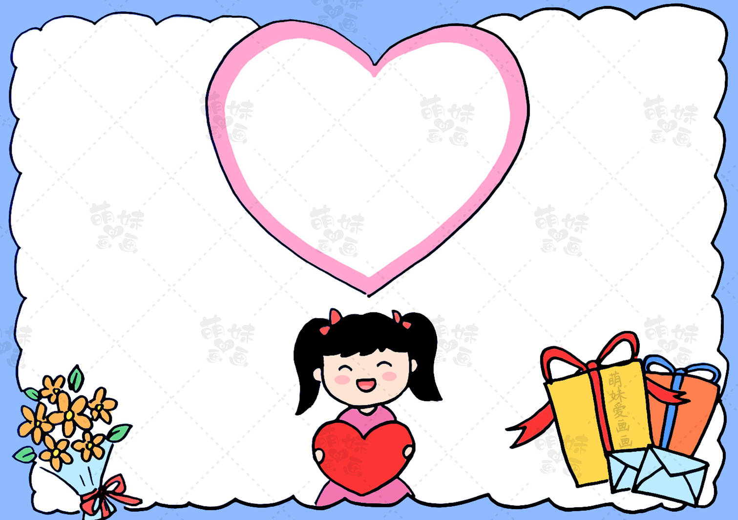 心怀感恩,学画简单又好看的感恩节手抄报,含内容文字_手机搜狐网