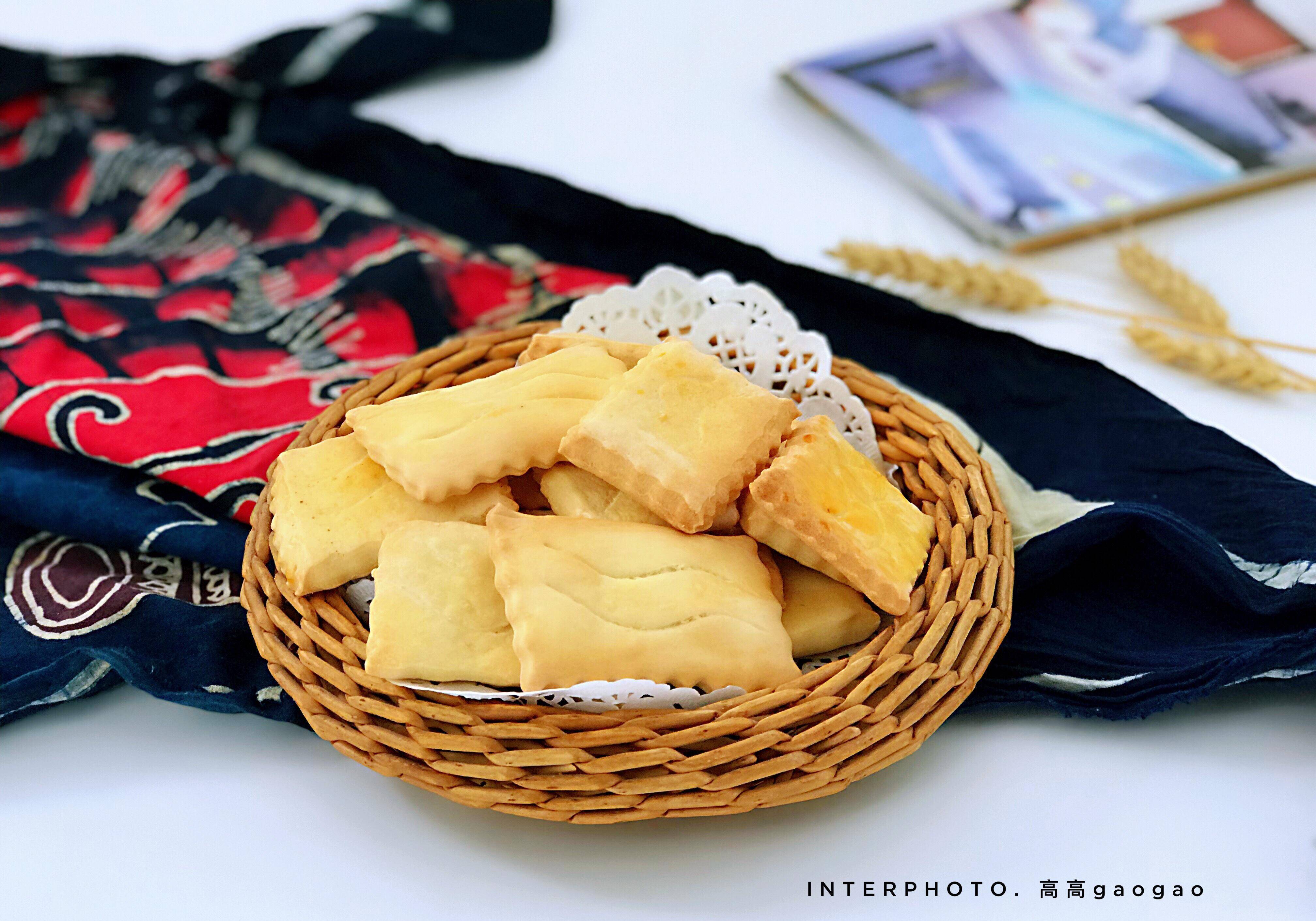 原创老式大饼干的配方和方法,操作简单香甜好吃,童年的回忆