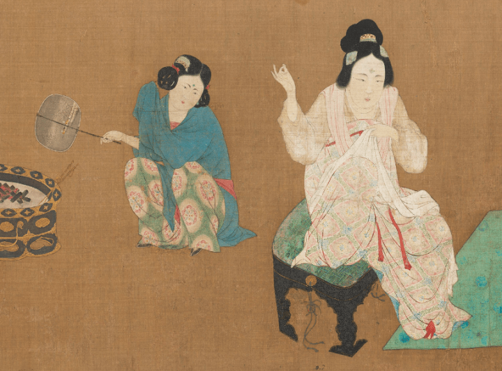 宣和临张萱,含情在毫素——宋徽宗《摹捣练图》赏析