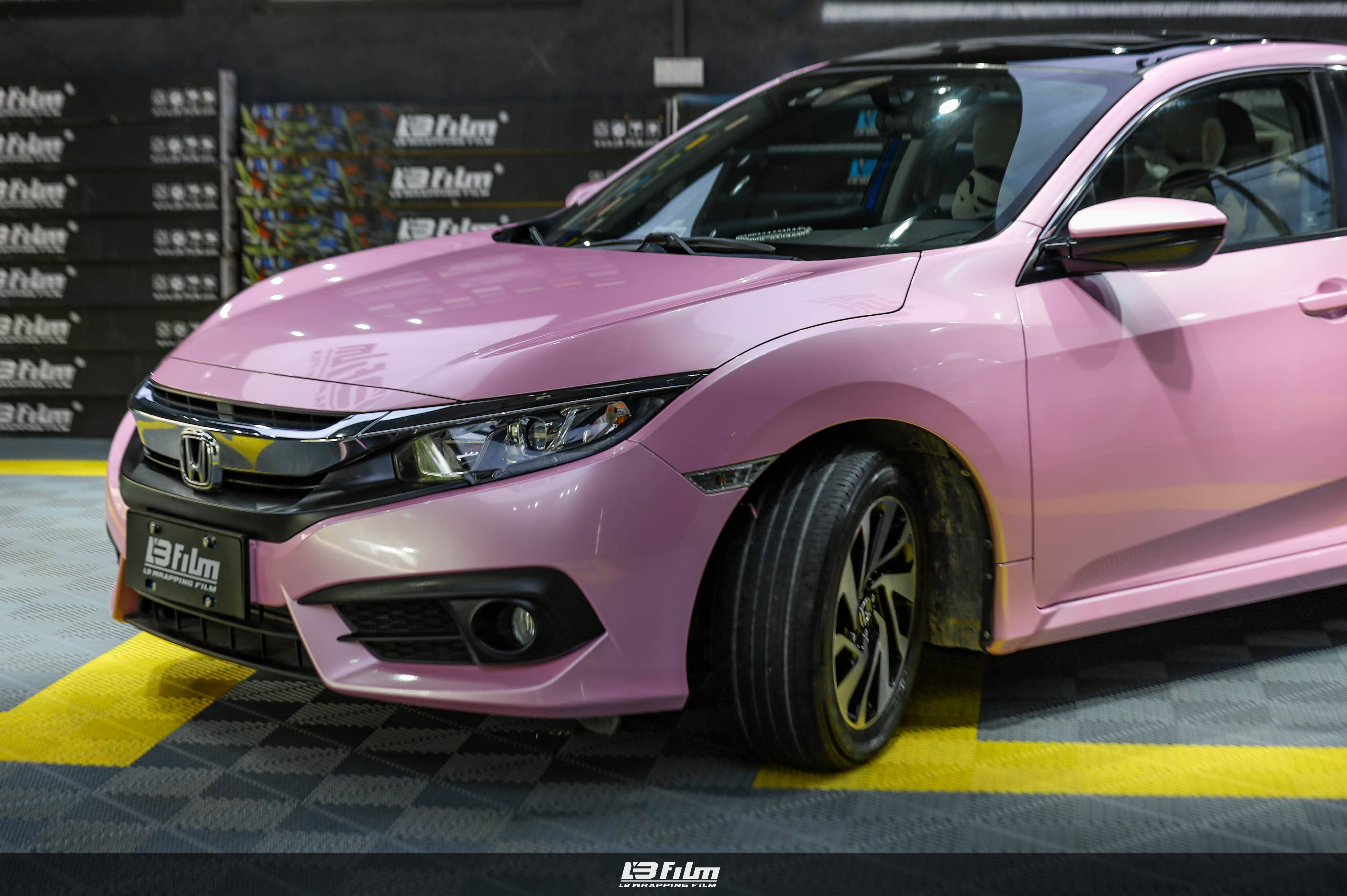 少女粉本田思域