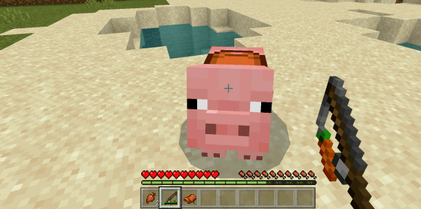 《我的世界》小猪也有飞行梦 学会2条指令帮小猪轻松跃过256