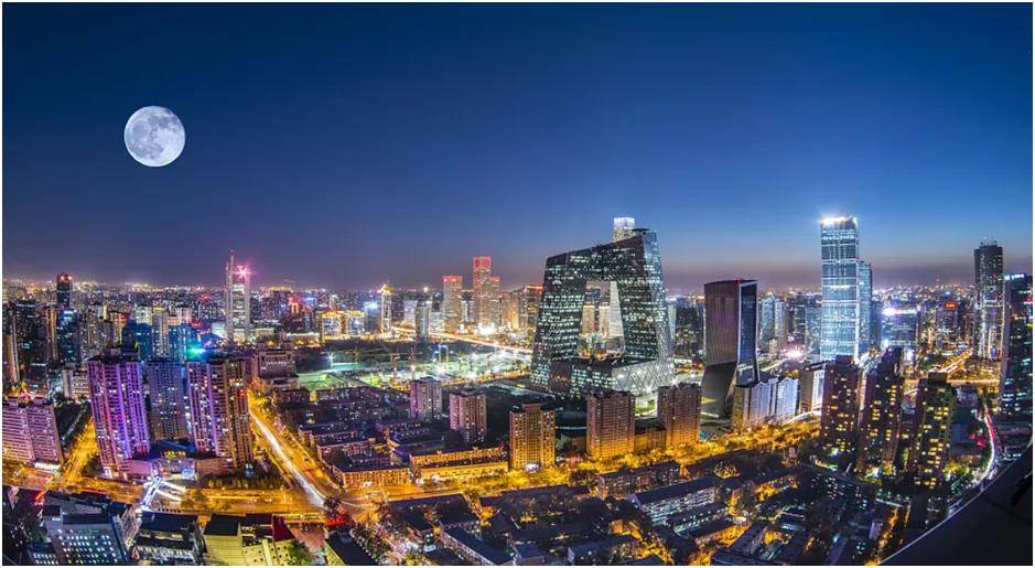 记忆里的北京cbd窗景,到底有多美